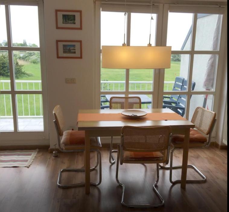 Ferienwohnung Boddenblick Zudar Exterior foto